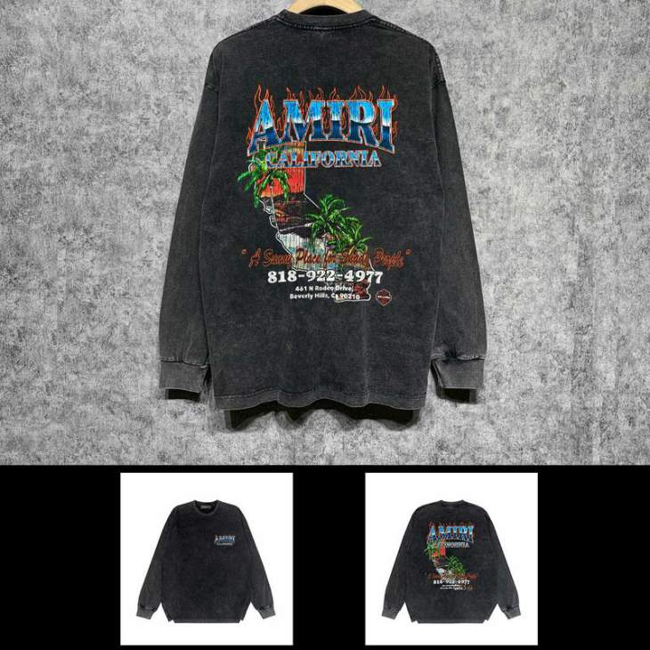 Picture of Amiri T Shirt Long _SKUAmiriS-2XL11trZJCH26049341